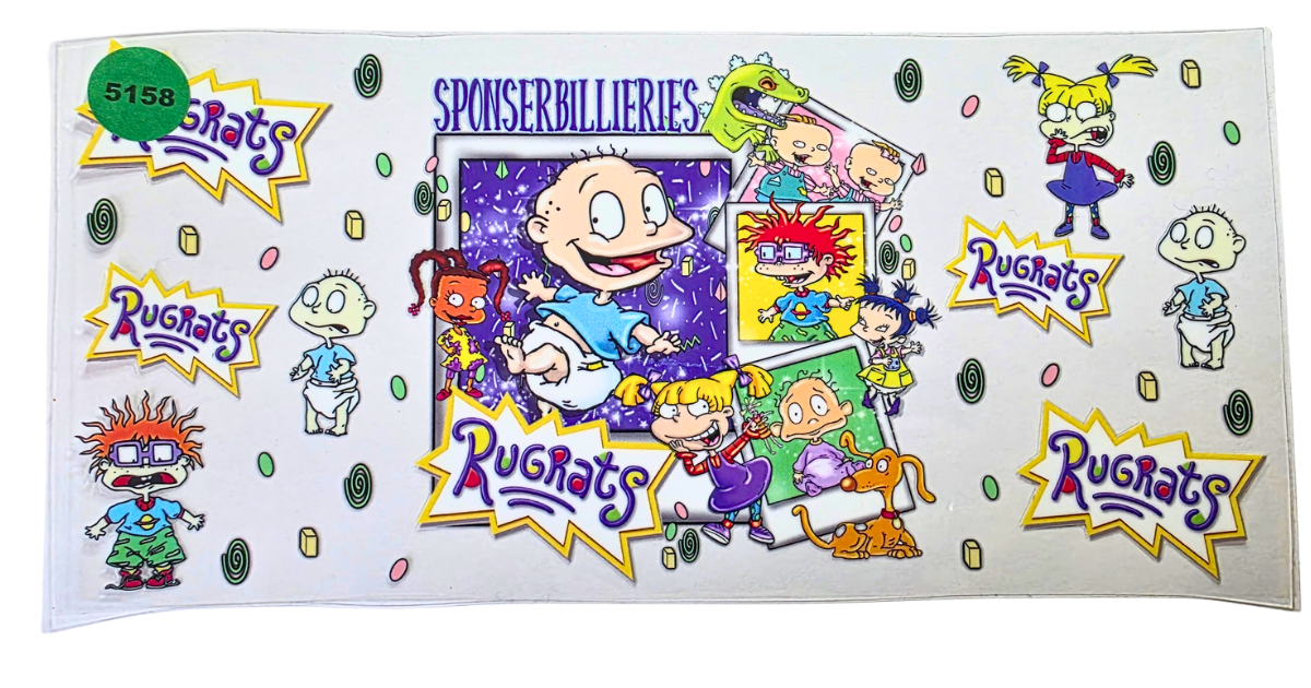 5158 RUGRATS CUP DECAL