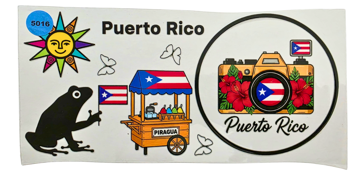 5016 PUERTO RICO CUP DECAL