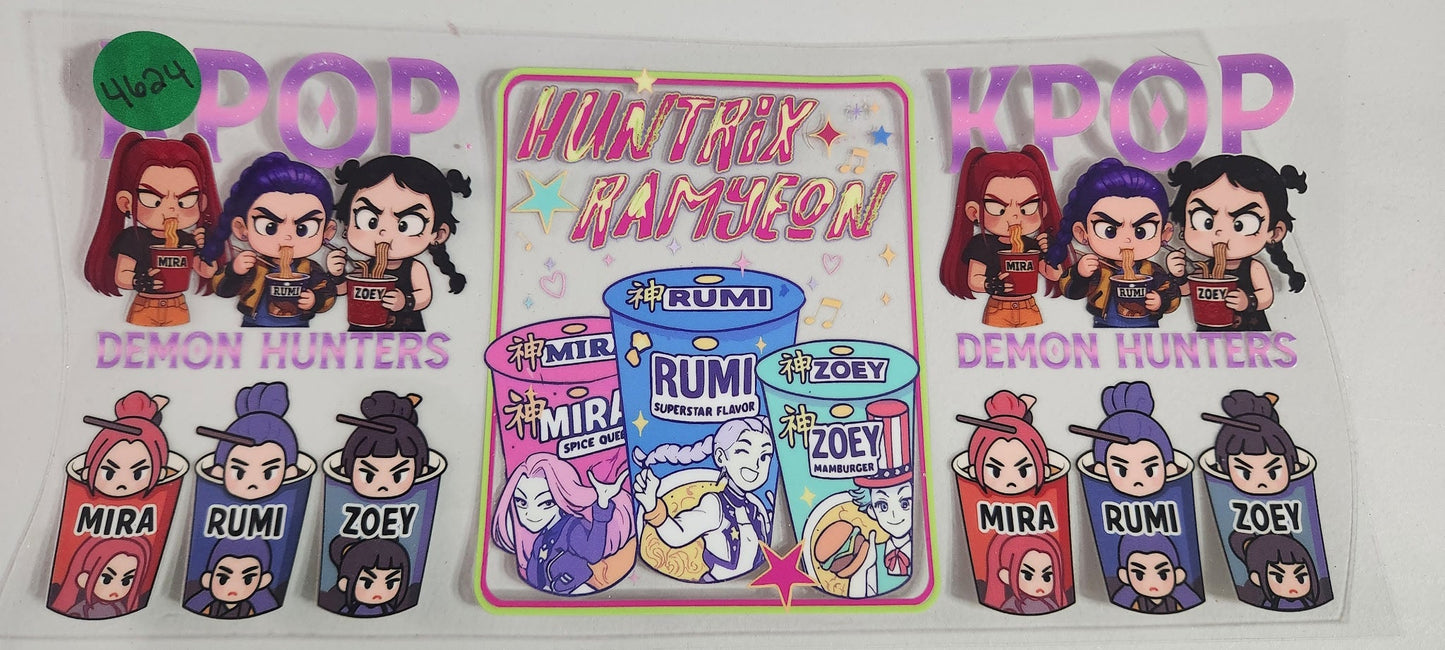 4624 KPOP CUP DECAL