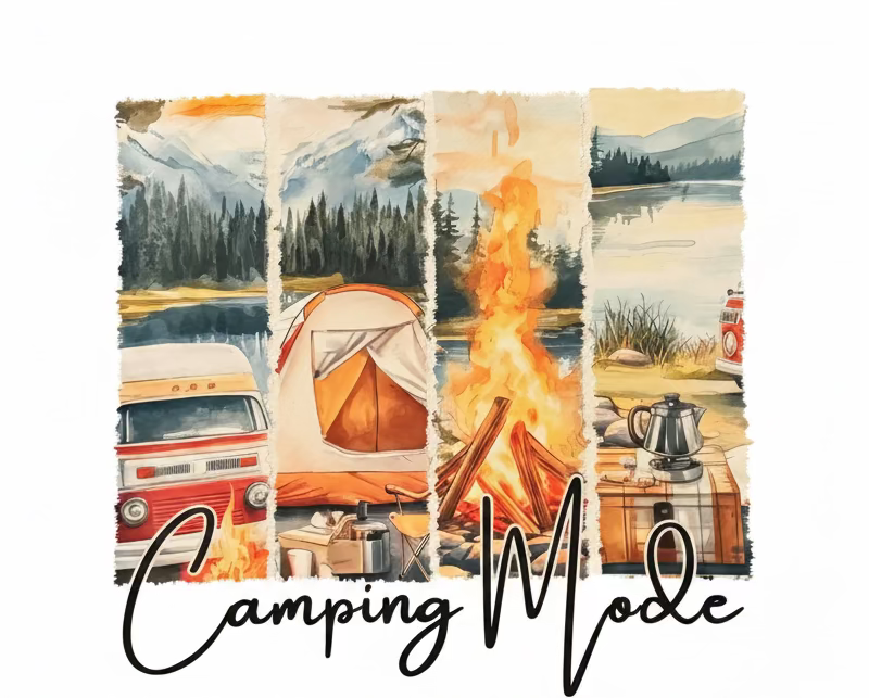 CAMPING MODE TOTE BAG TRANSFER