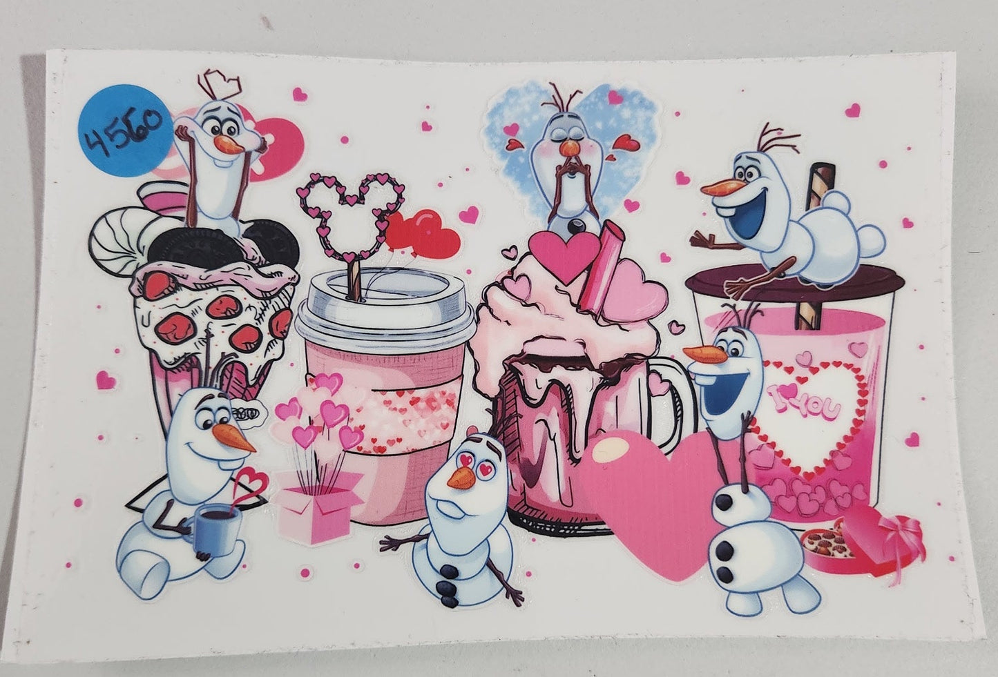 4560 OLAF CUP DECAL