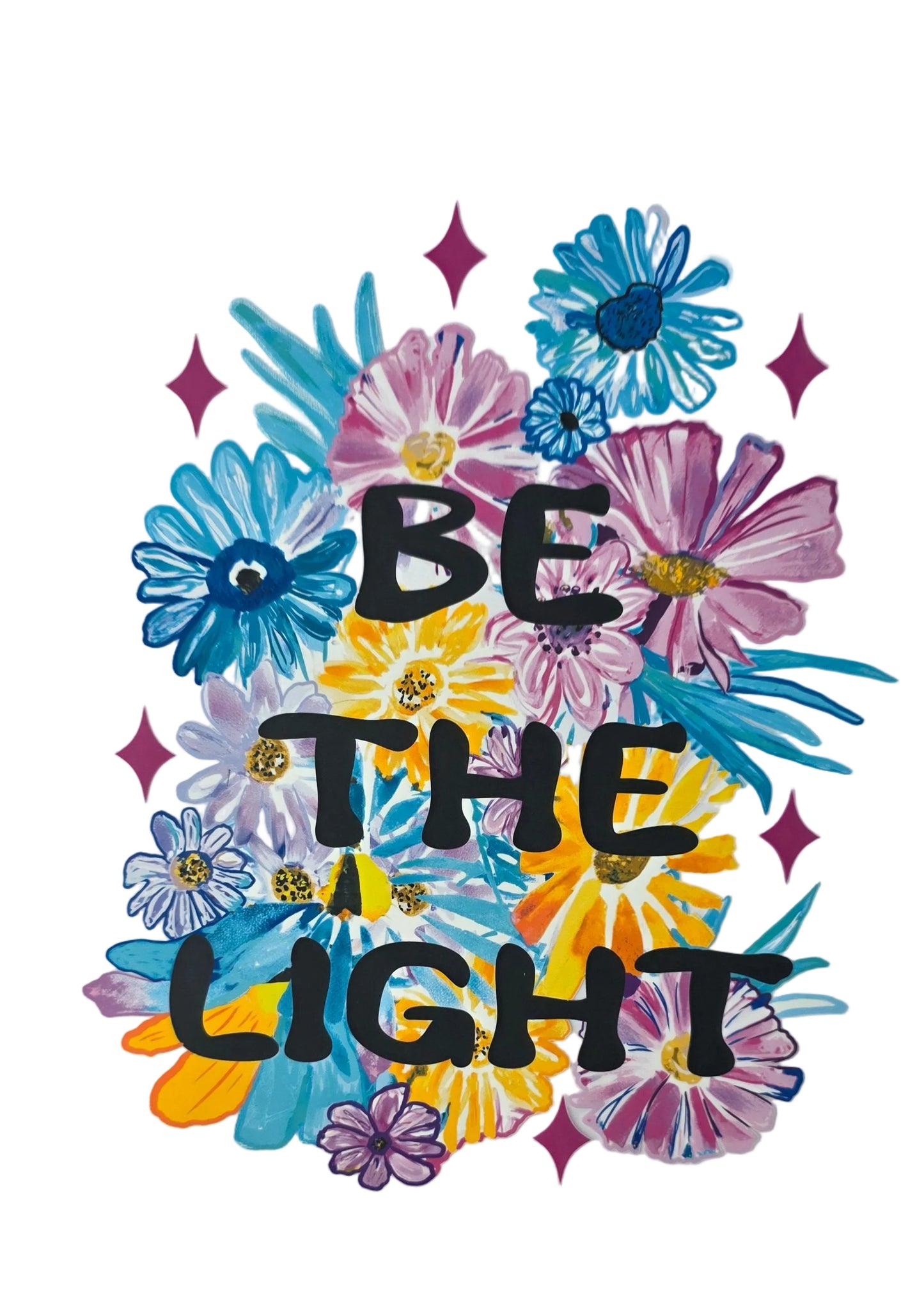 BE THE LIGHT TOTE BAG TRANSFER