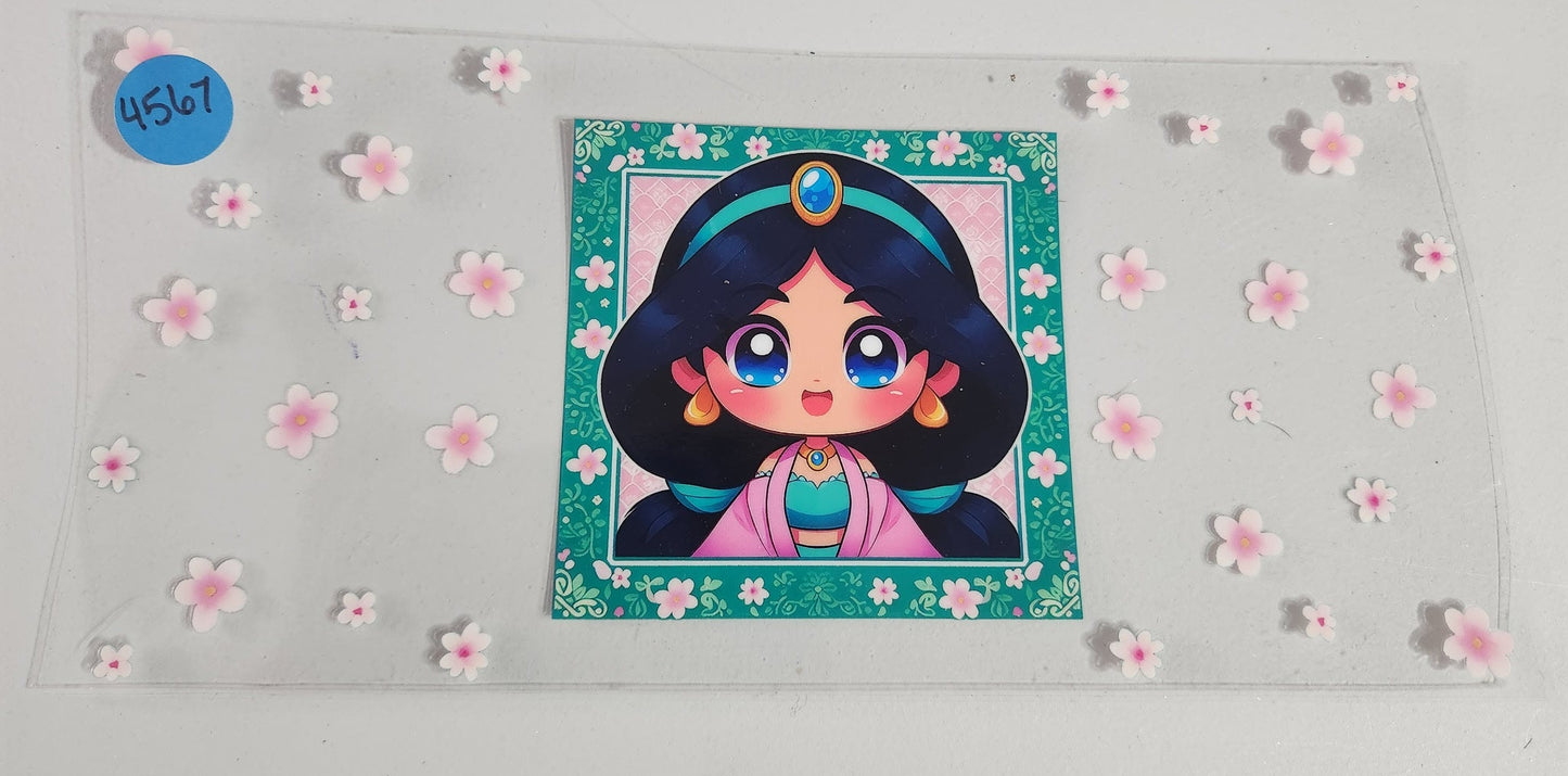 4567 JASMINE CUP DECAL