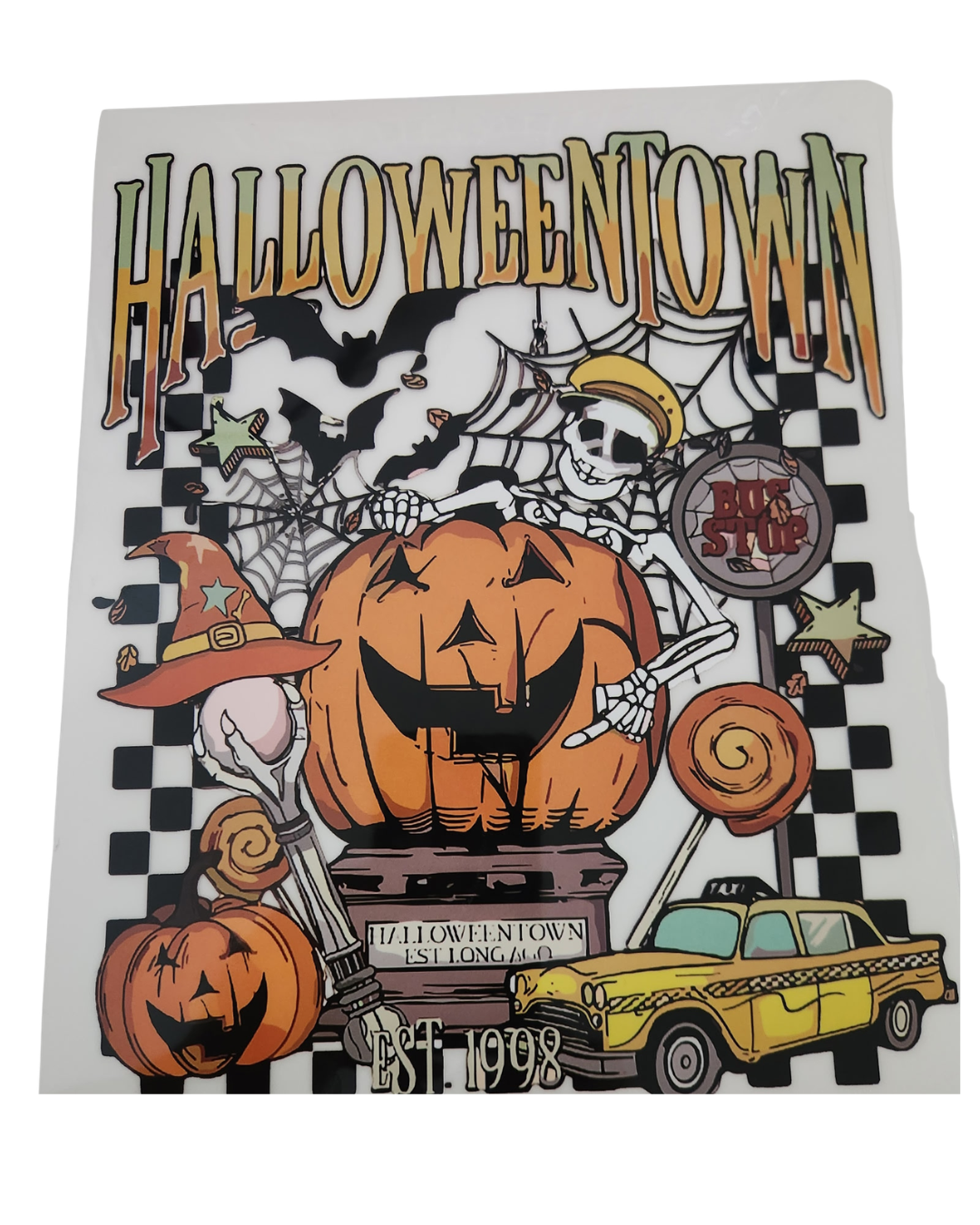 1142 HALLOWEEN TOWN SHIRT TRANSFER