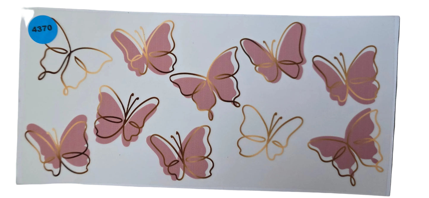 4370 BUTTERFLIES
