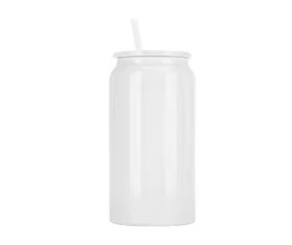 16oz WHITE STAINLESS STEEL (DECAL ONLY)