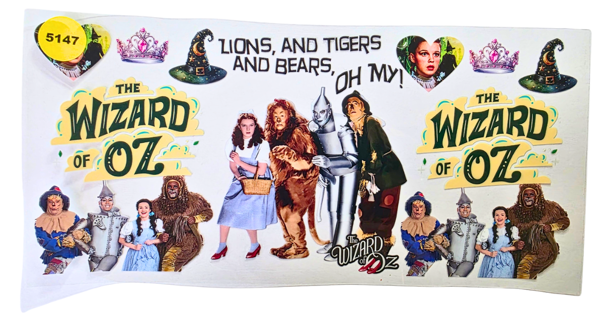 5147 WIZARD OF OZ CUP DECAL