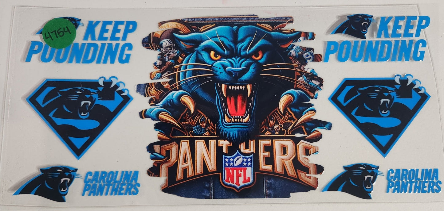 4754 PANTHERS CUP DECAL