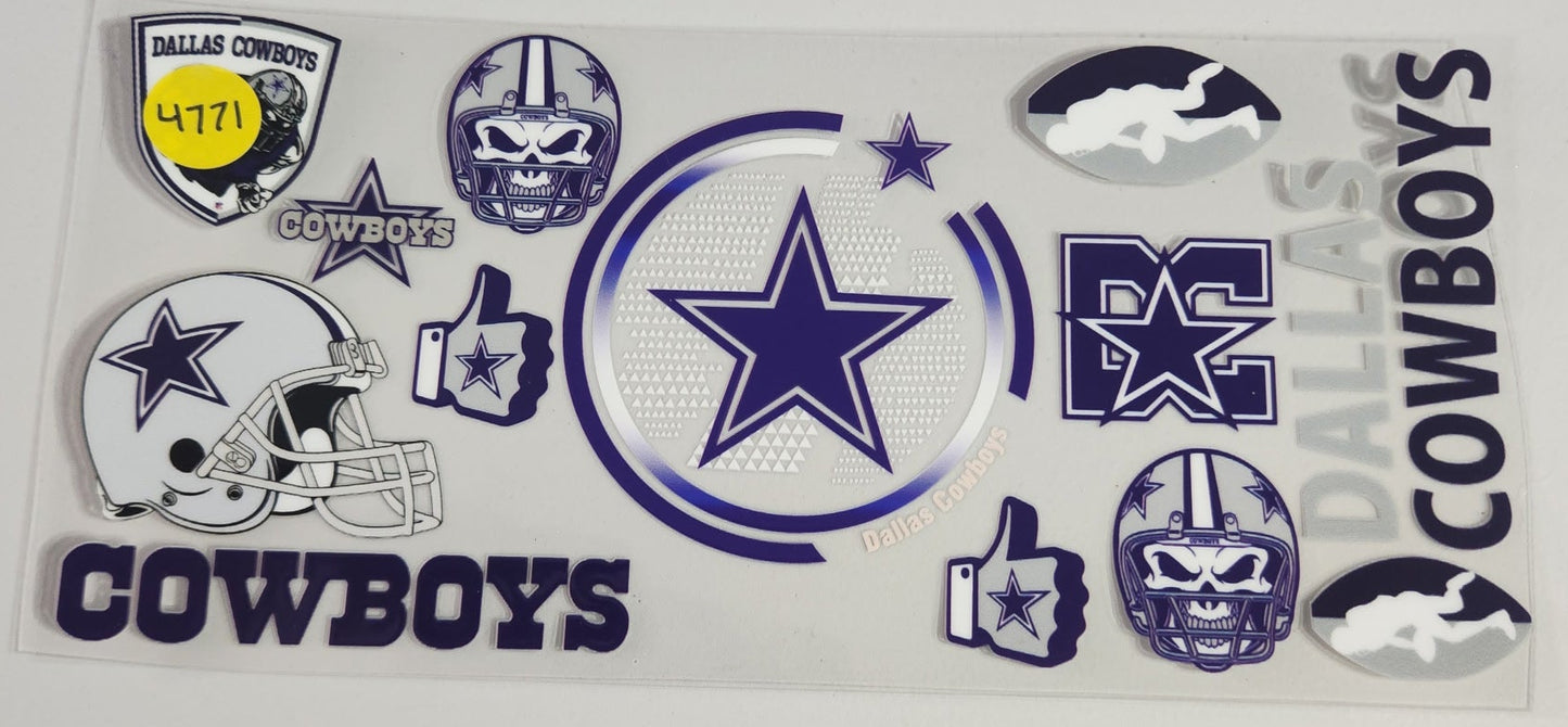 4771 COWBOYS CUP DECAL