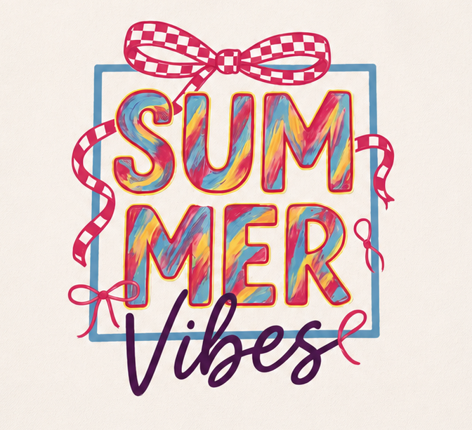 SUMMER VIBES TOTE BAG TRANSFER