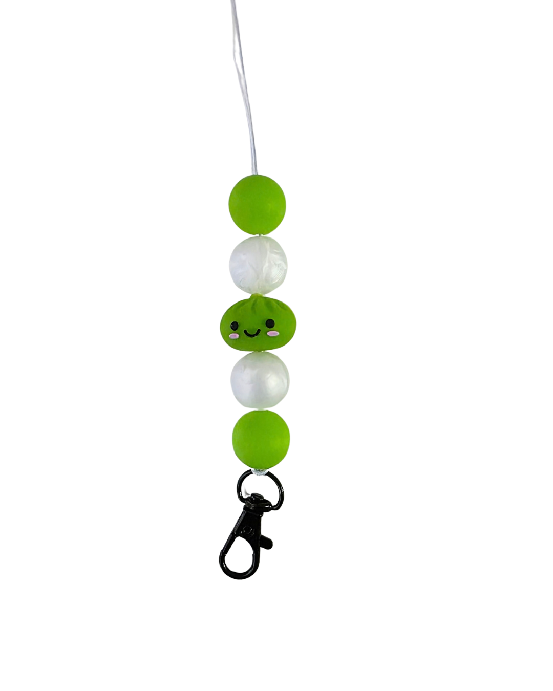 GREEN & WHITE DUMPLING FRESHIE HANGER