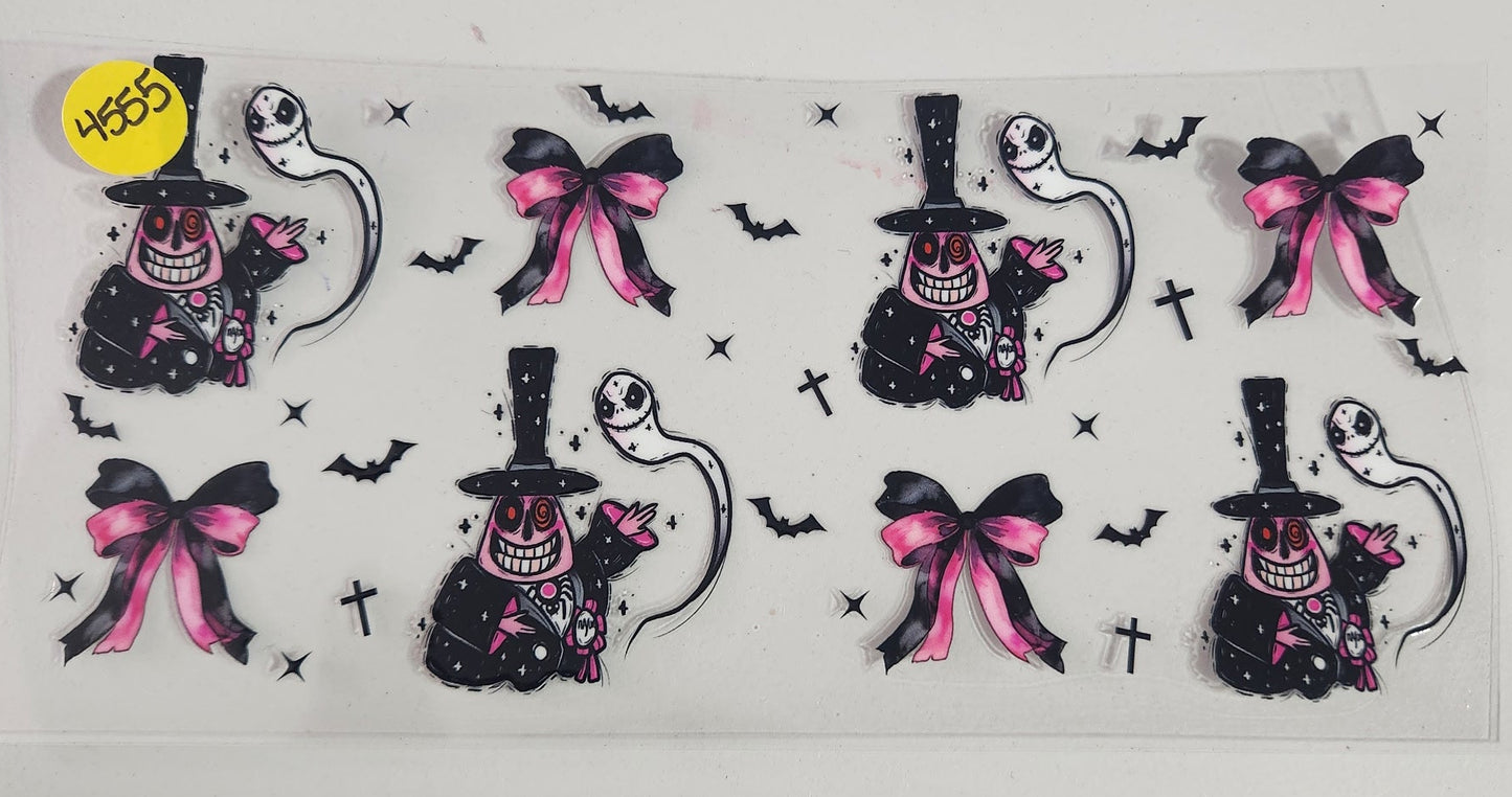 4555 GHOST & BOWS CUP DECAL
