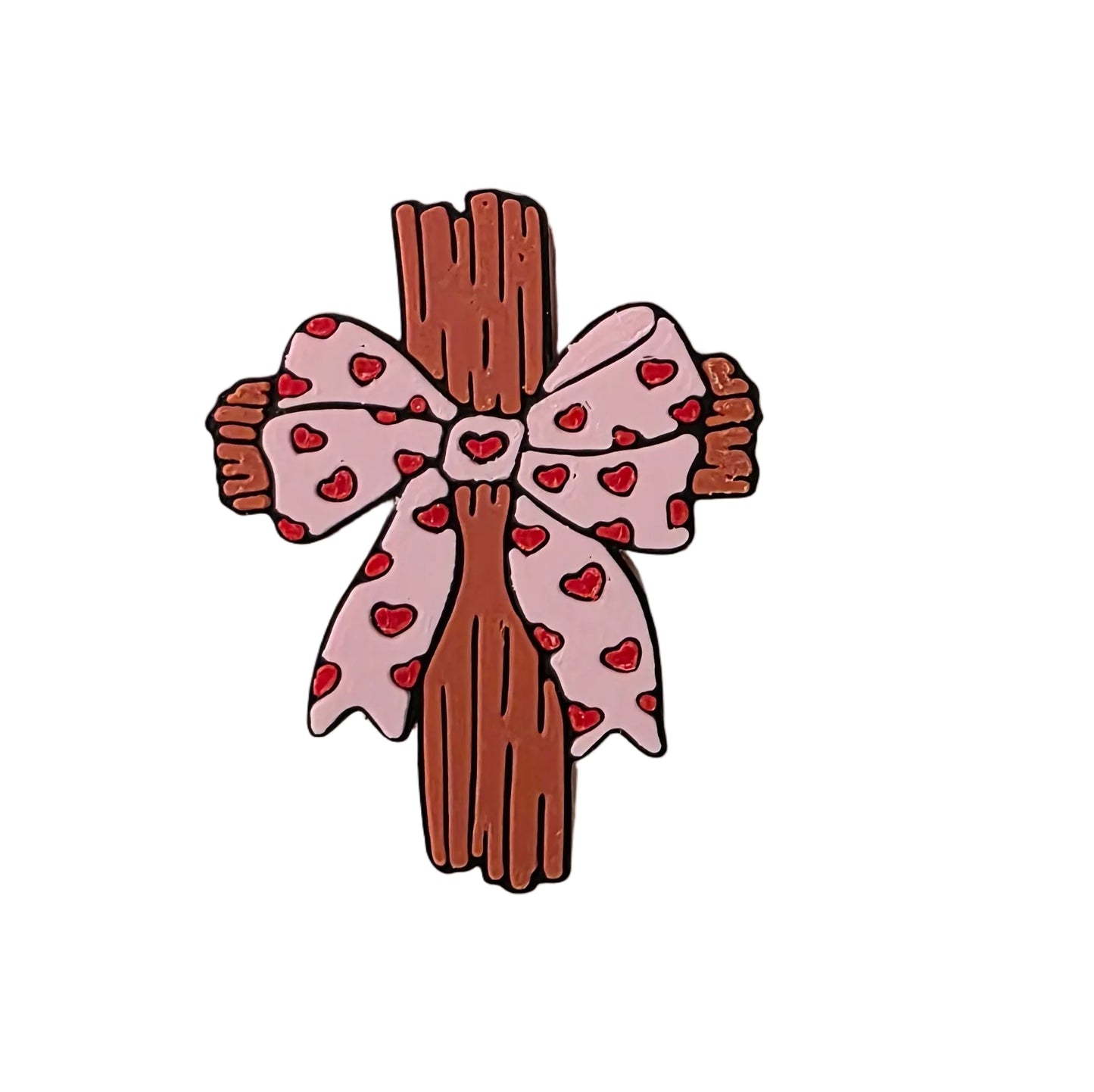 CROSS BOW STRAW TOPPER