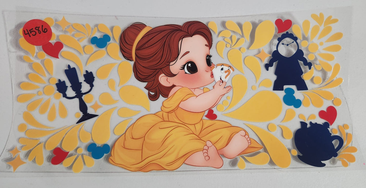 4586 BELLE CUP DECAL