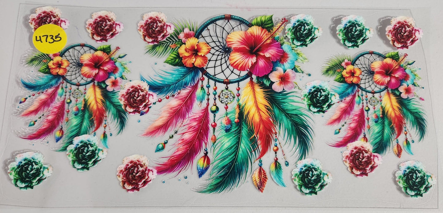4735 DREAMCATCHER CUP DECAL