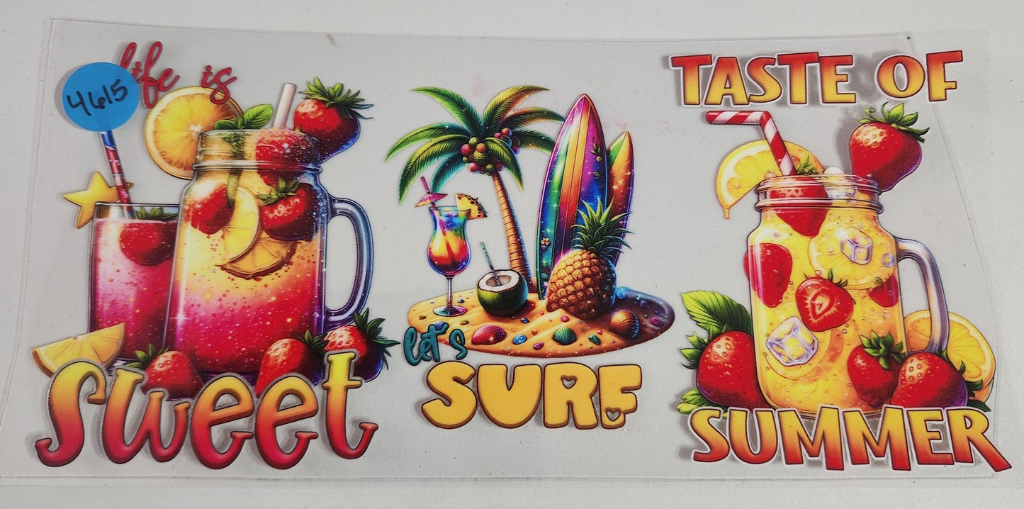 4615 TASTE OF SUMMER CUP DECAL