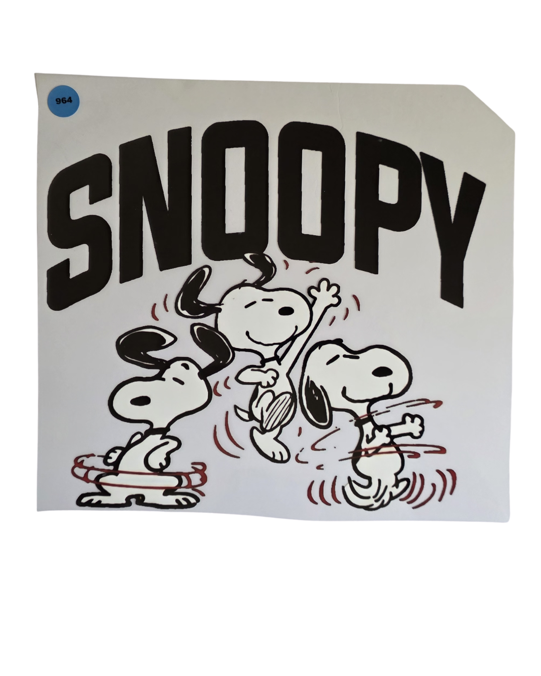 964 SNOOPY TRANSFER