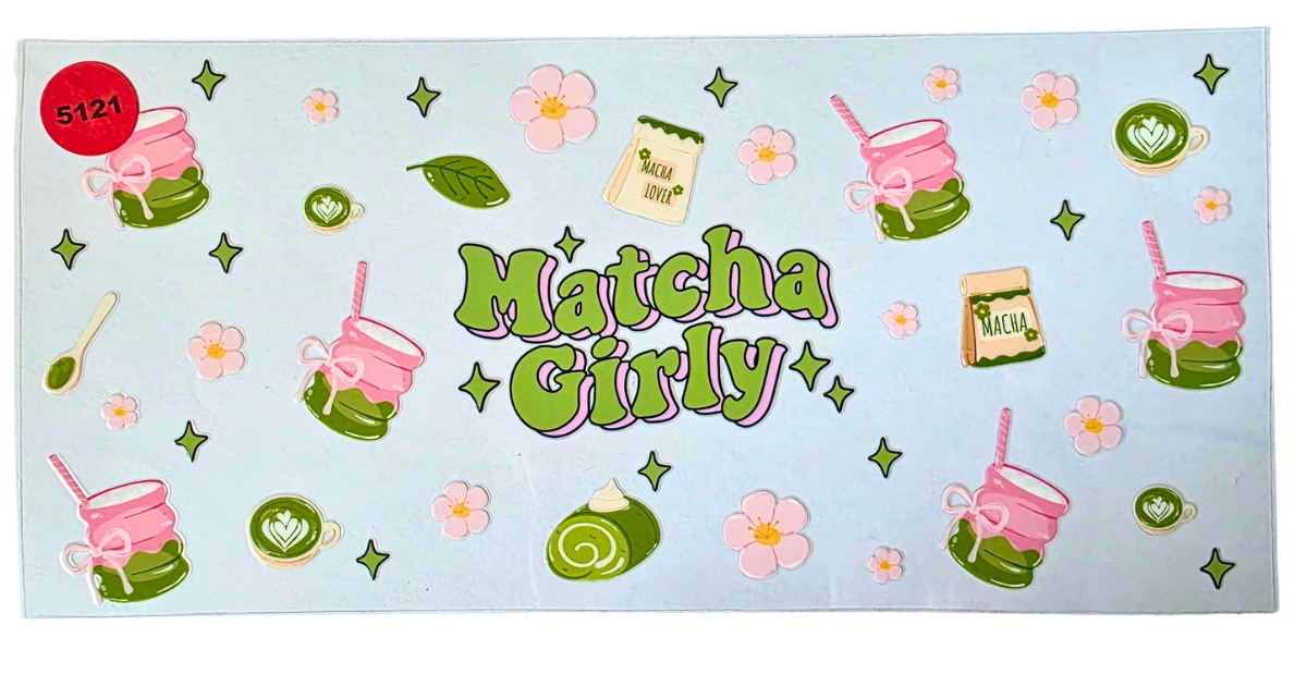 5121 MATCHA CUP DECAL