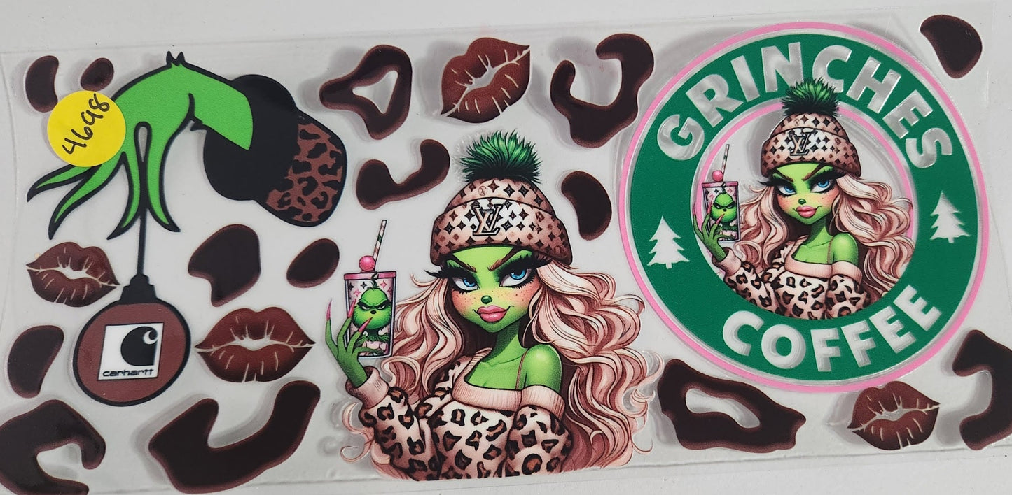 4698 GRINCHES COFFEE CUP DECAL