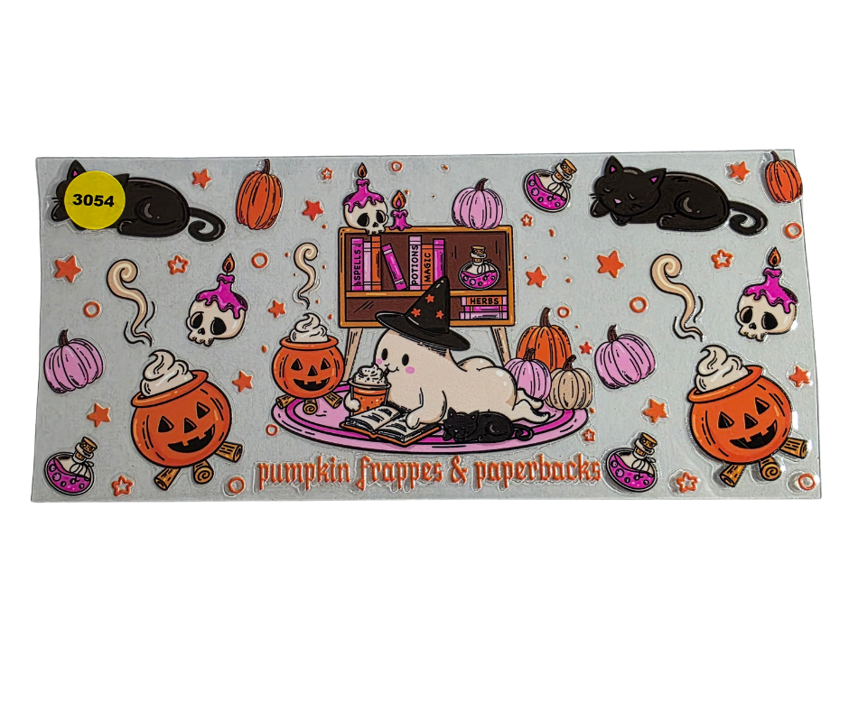 3054 PUMPKIN FRAPPES & BOOKS