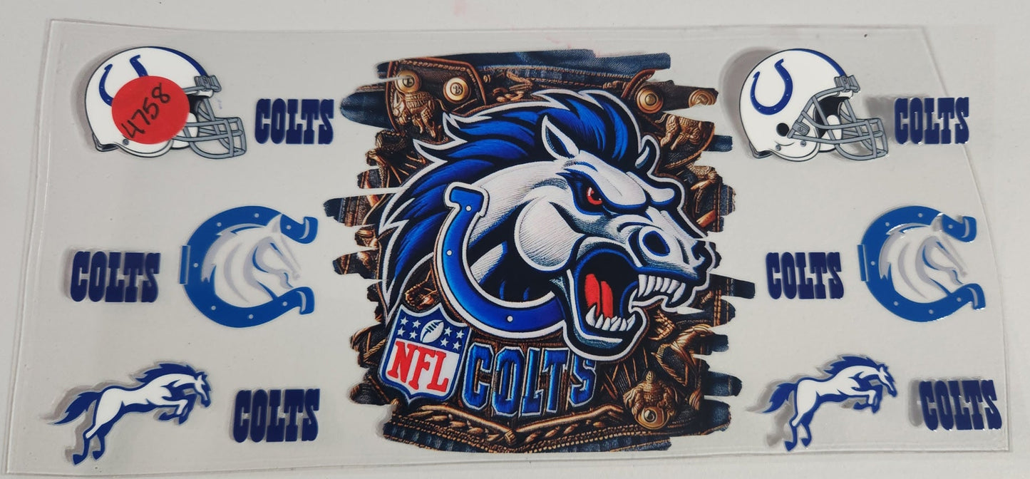 4758 COLTS CUP DECAL