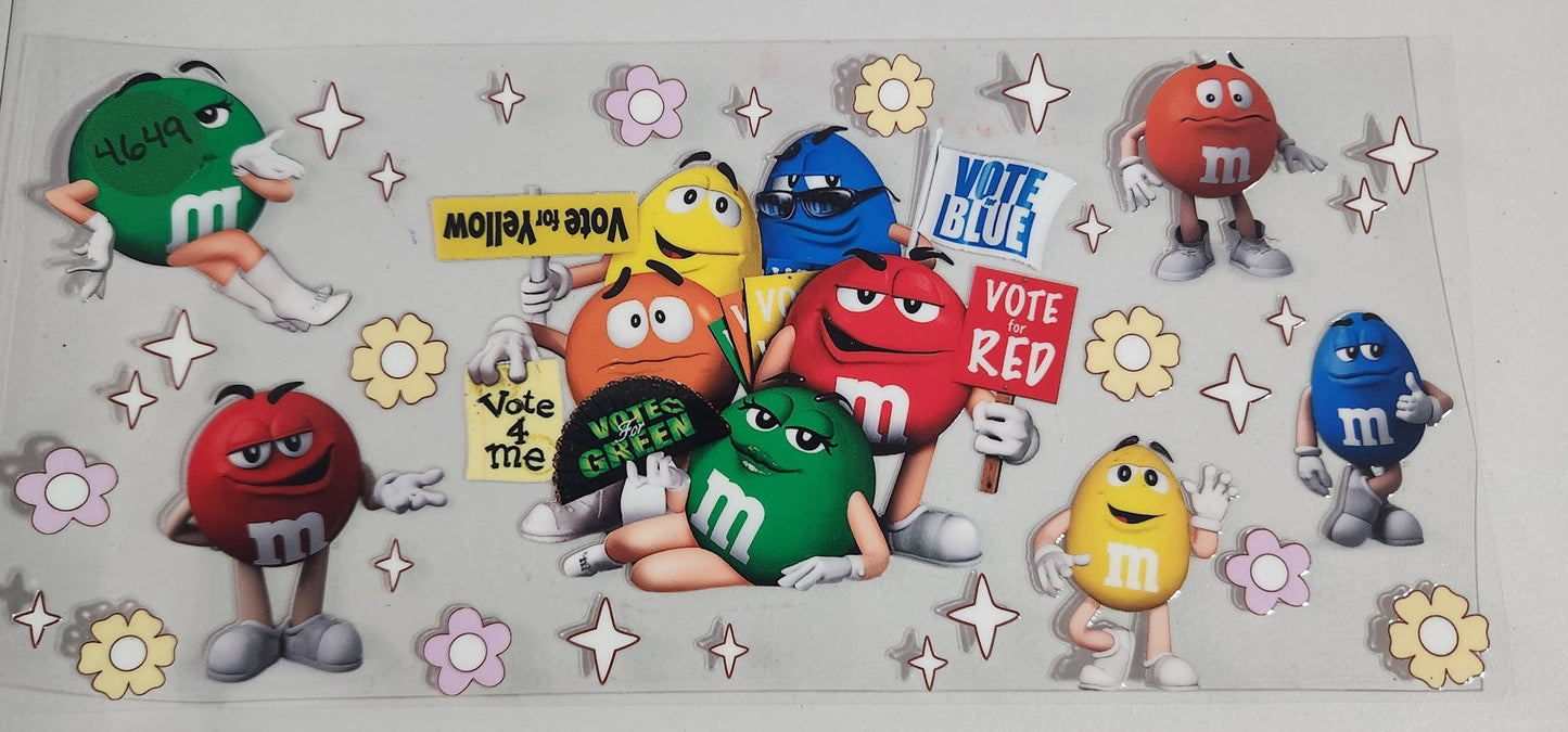 4649 M&M CUP DECAL