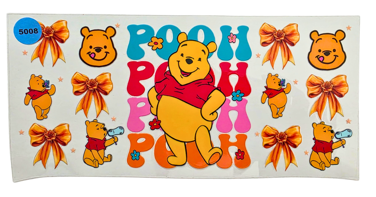 5008 POOH CUP DECAL