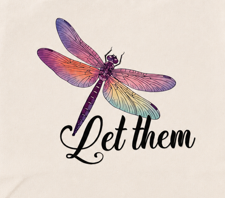 LET THEM TOTE BAG TRANSFER