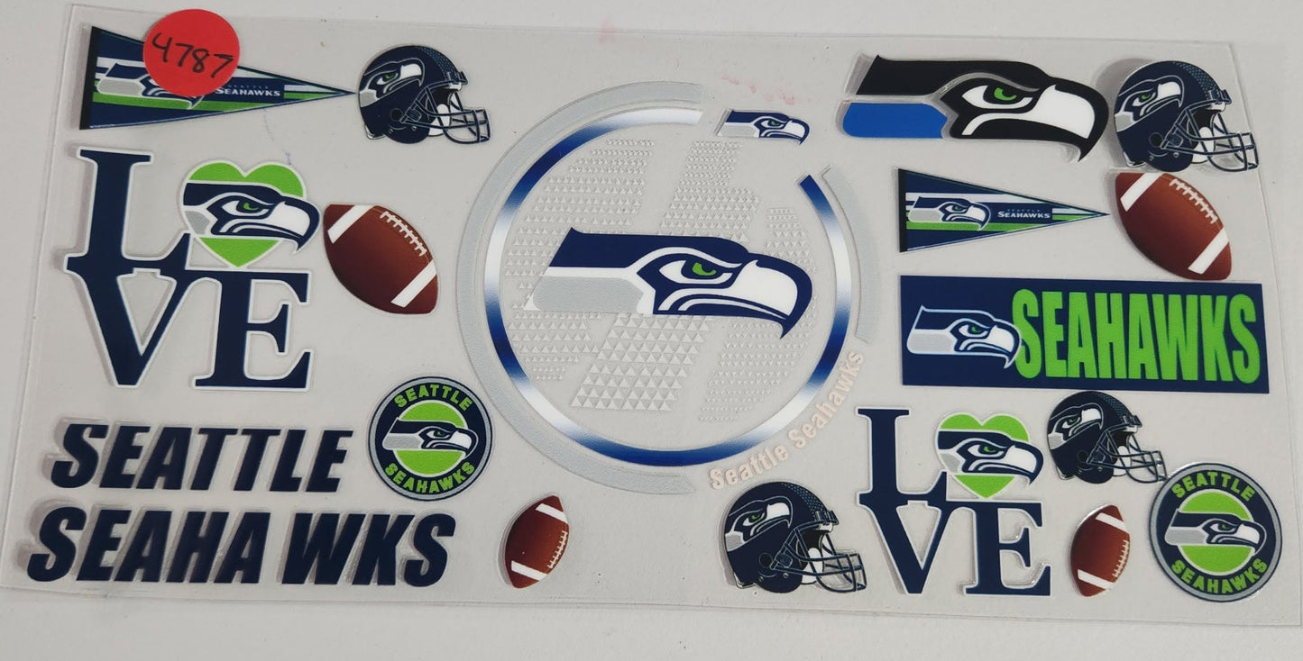 4787 SEAHAWKS CUP DECAL