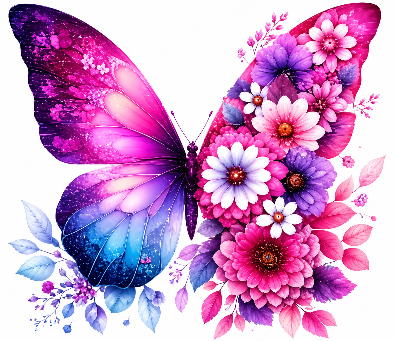 BUTTERFLY TOTE BAG TRANSFER