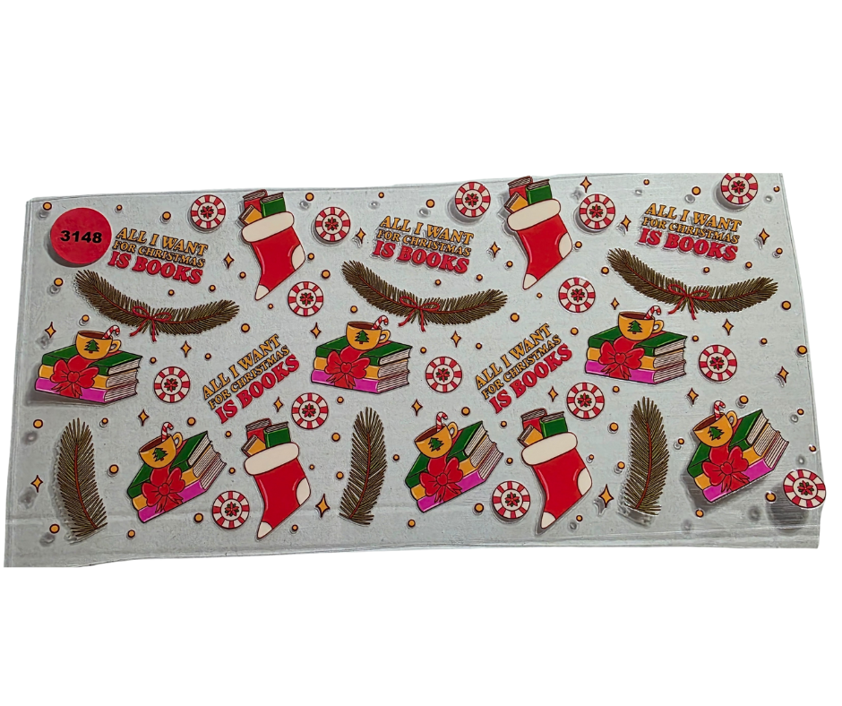 3148 ALL I WANT FOR CHRISTMAS IS BOOKS