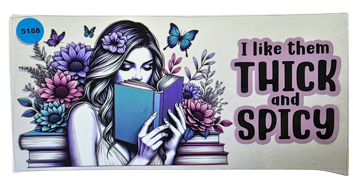5188 I LIKE THEM THICK & SPICY CUP DECAL