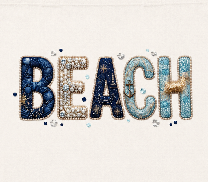 BEACH TOTE BAG TRANSFER