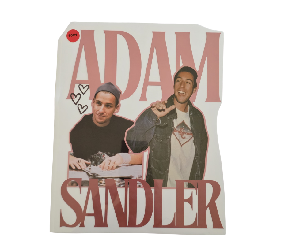 1021 ADAM SANDLER SHIRT TRANSFER
