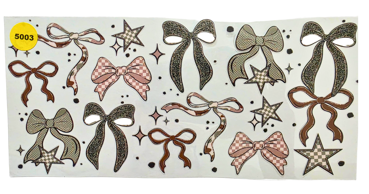 5003 CAMO BOWS CUP DECAL