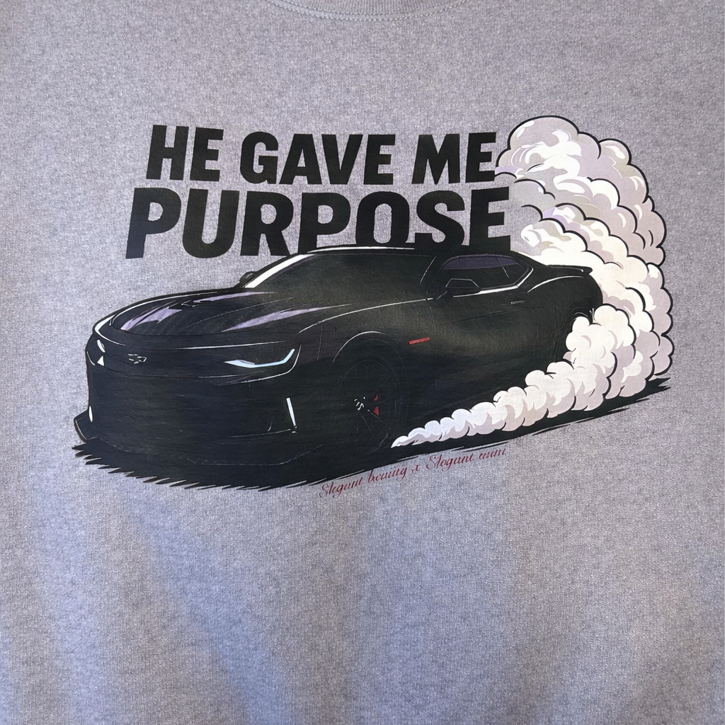 GREY HE GAVE ME PURPOSE (ADULT)