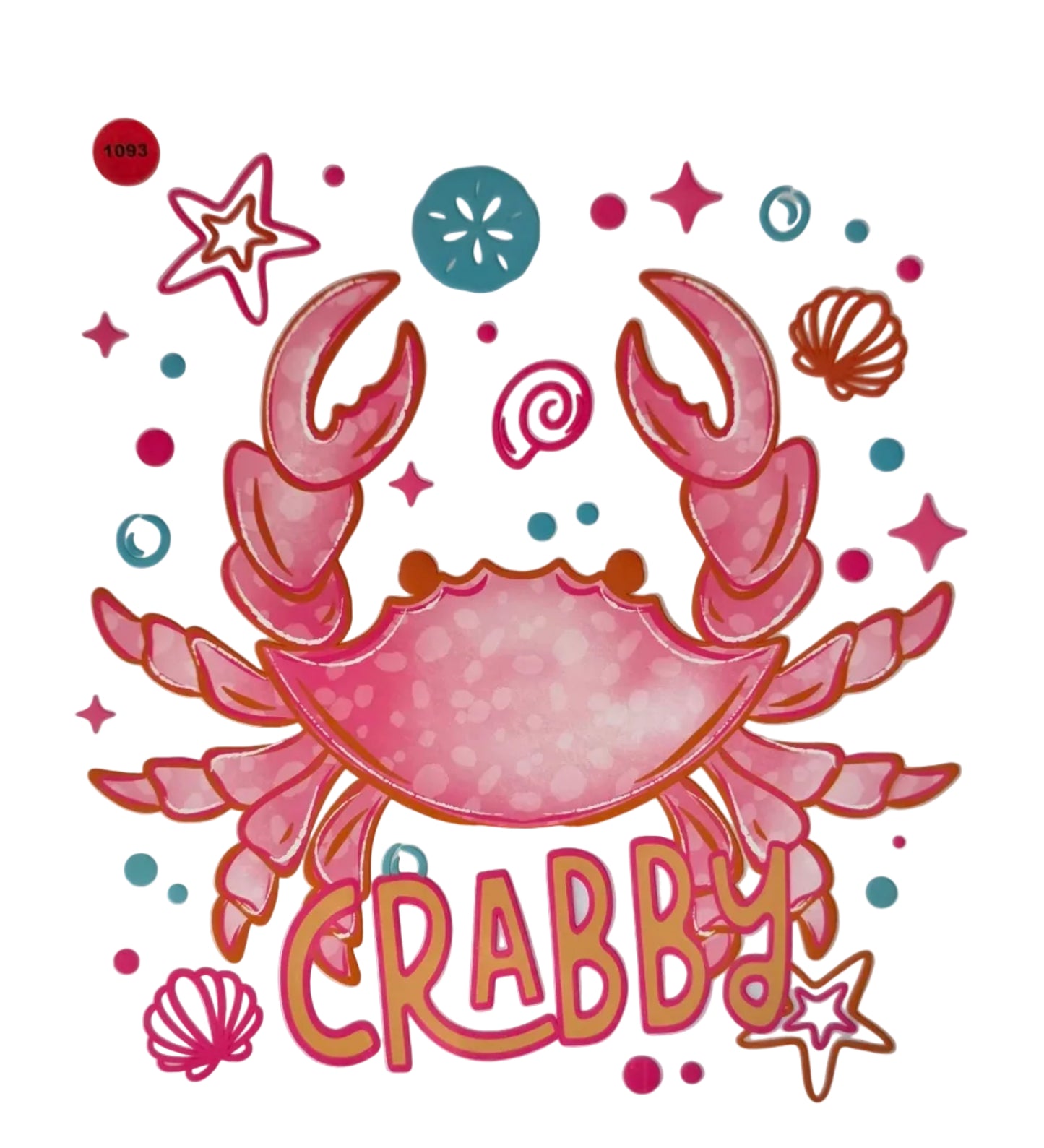 1093 CRABBY SHIRT TRANSFER