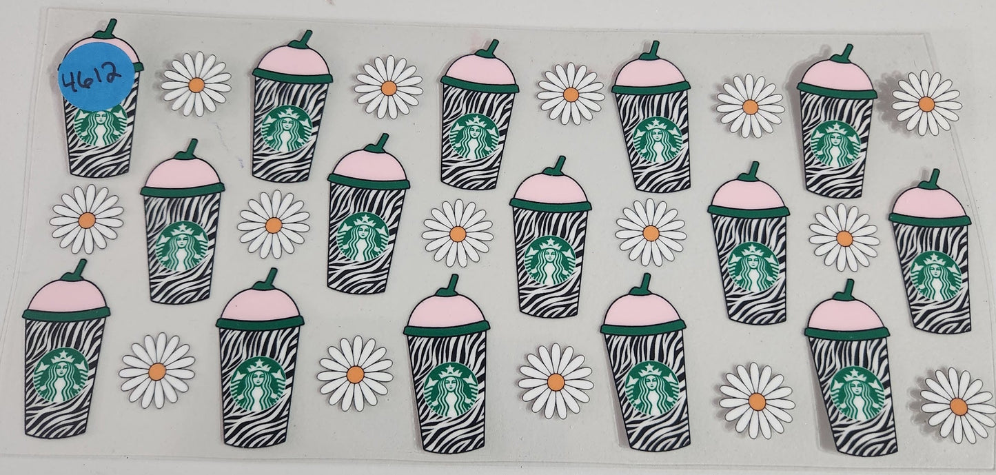 4612 STARBUCKS CUP DECAL