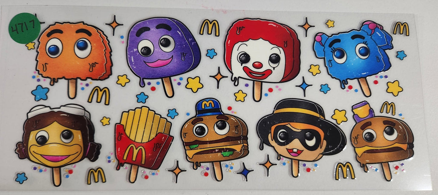 4717 MCDONALDS CUP DECAL