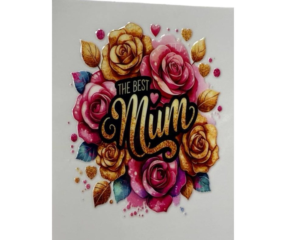 THE BEST MUM GOLD & PINK (SINGLE)