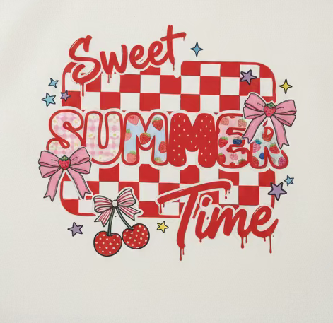 SWEET SUMMER TIME TOTE BAG TRANSFER