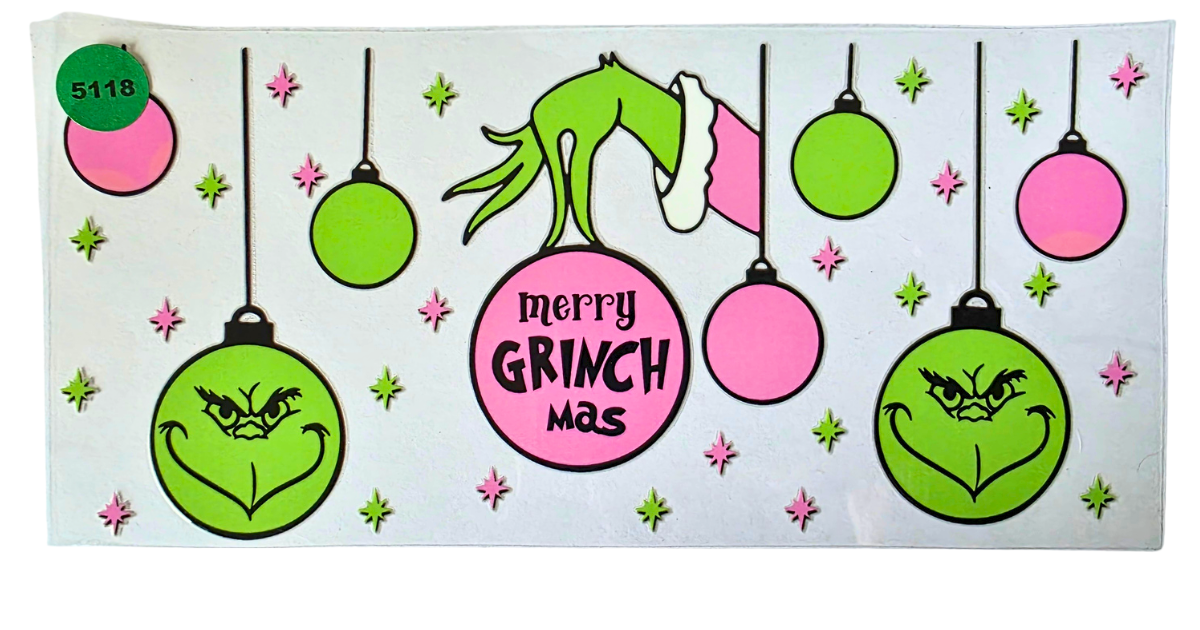 5118 GRINCHMAS CUP DECAL