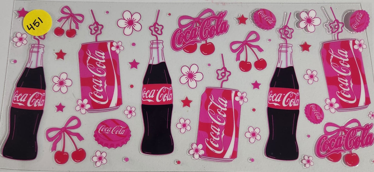 4751 COCA COLA CUP DECAL