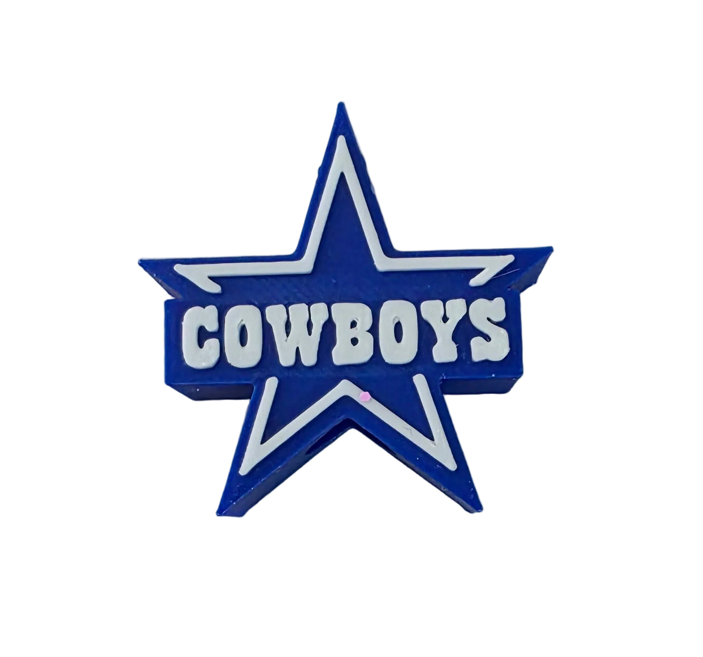COWBOYS STRAW TOPPER