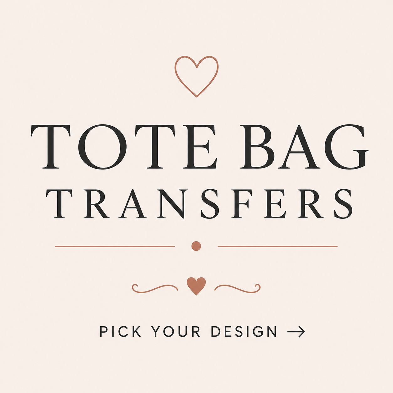 TOTE BAG TRANSFERS