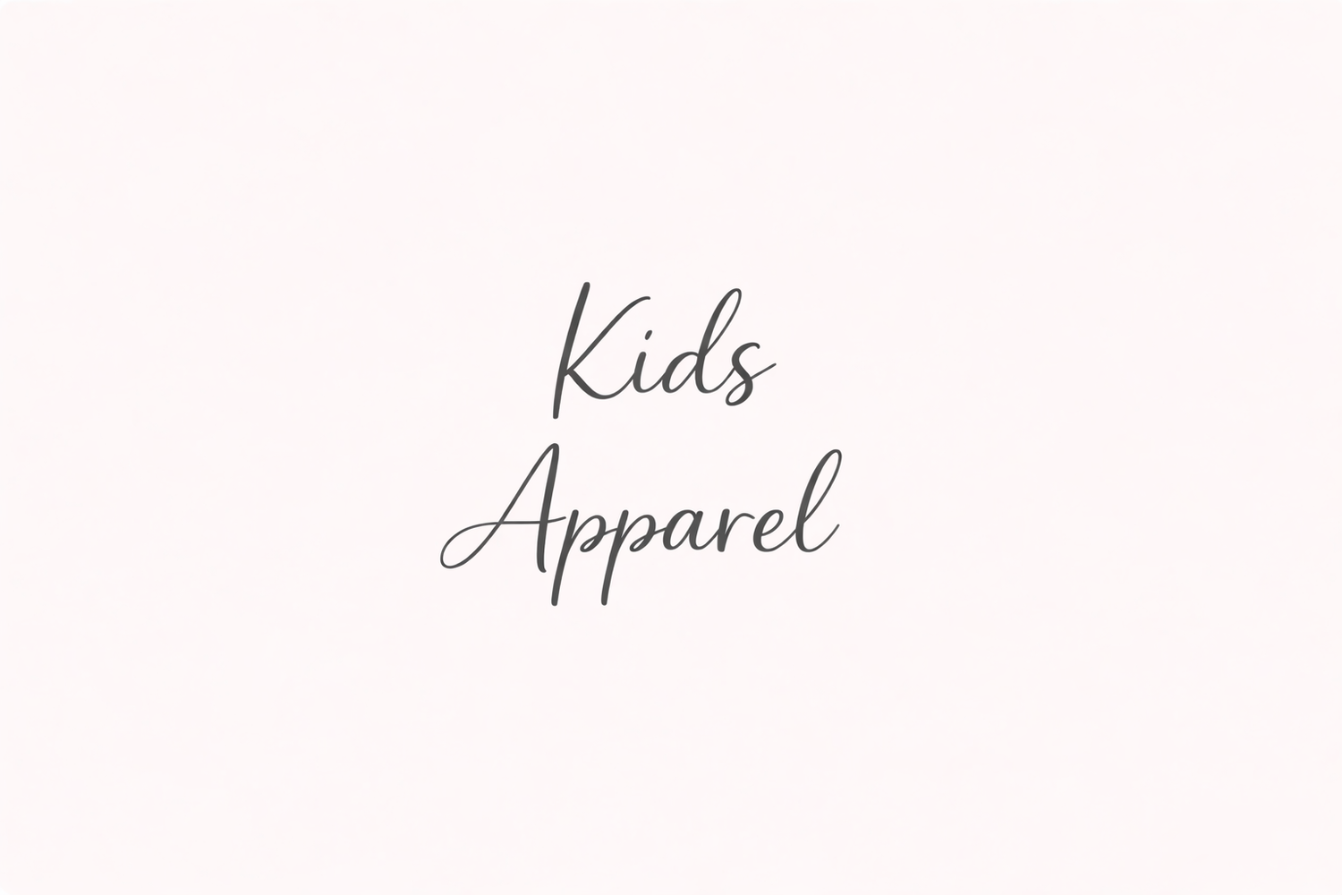 KIDS APPAREL
