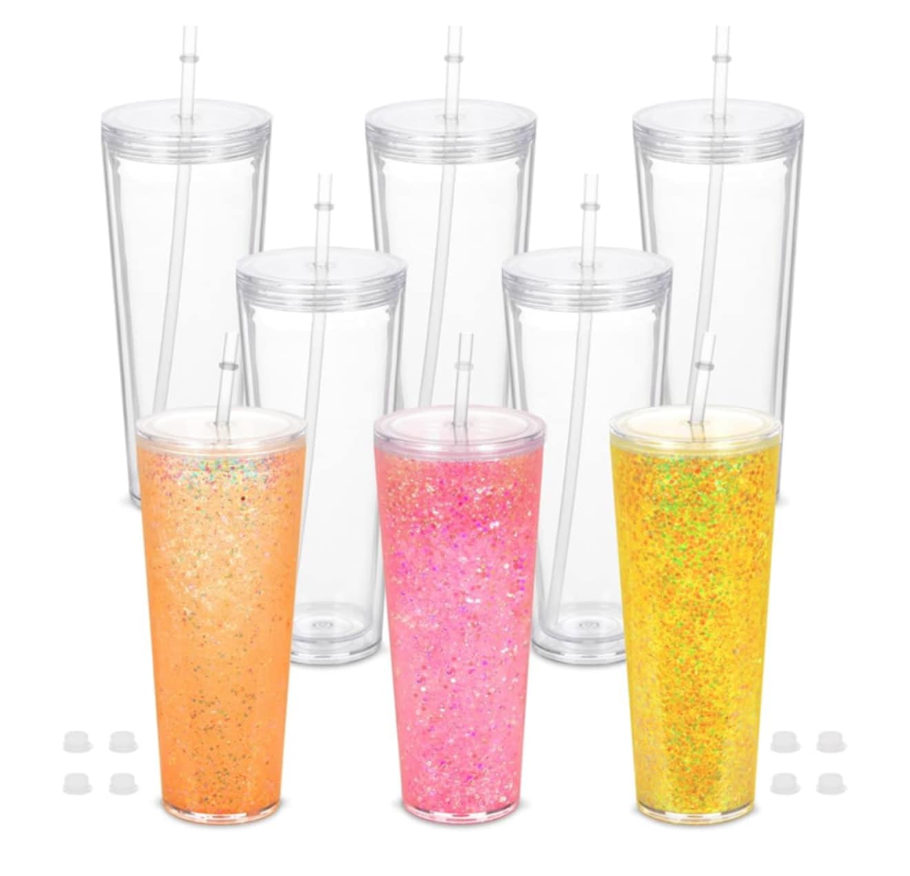 24oz CUP (includes glitter, charms, and any other decorations)
