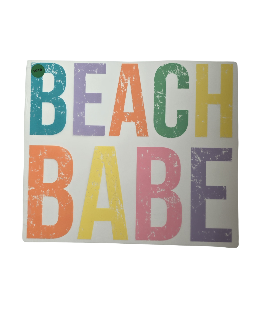 1010 BEACH BABE SHIRT TRANSFER