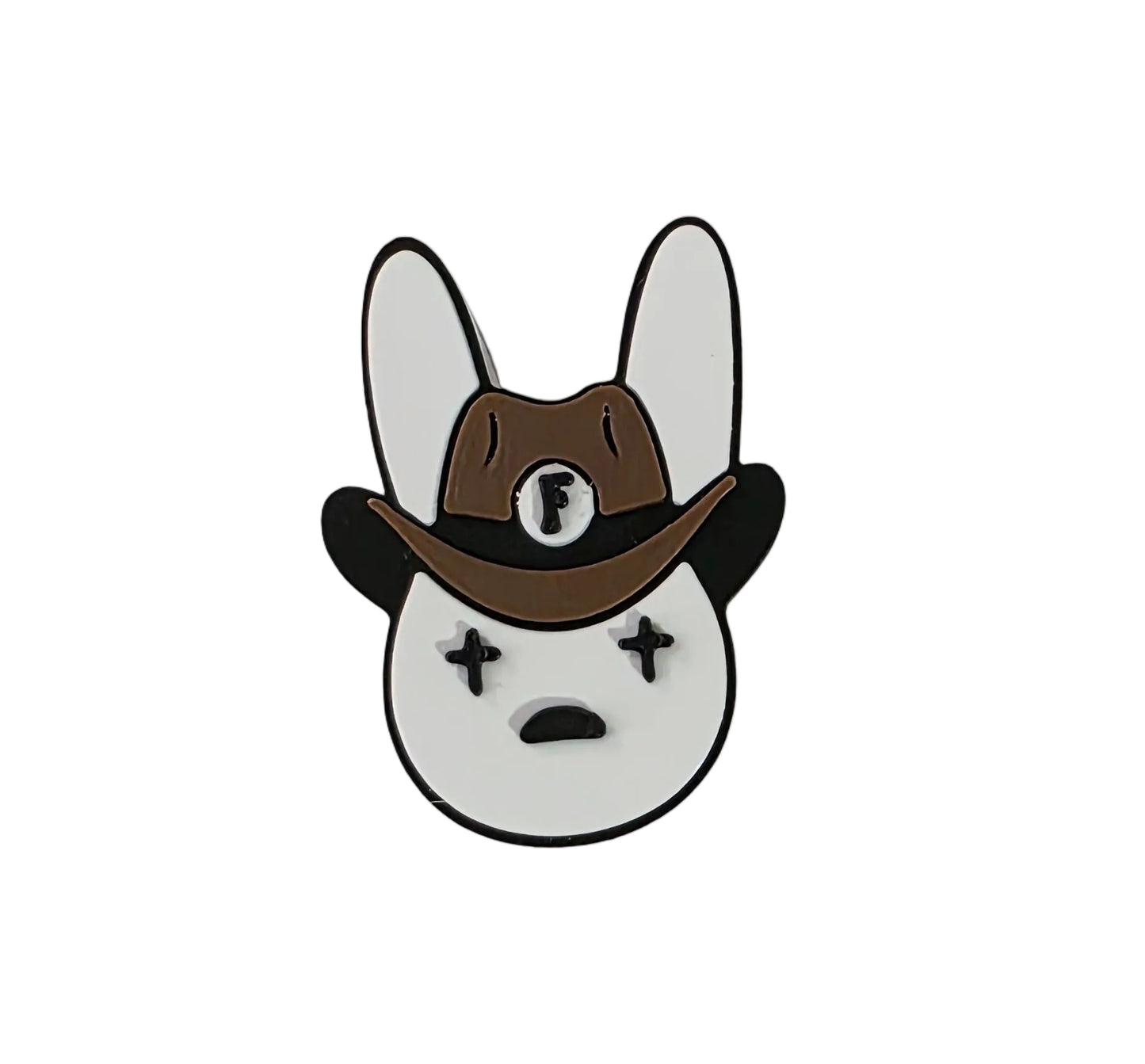 BAD BUNNY STRAW TOPPER