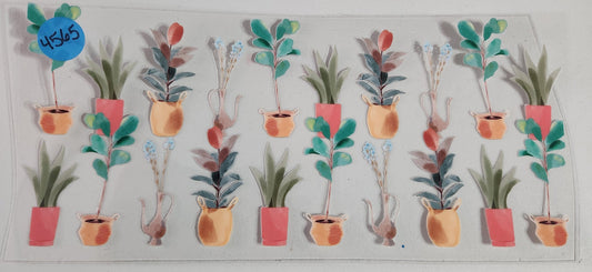4565 PLANTS CUP DECAL